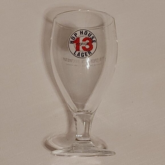 GUINNESS Hop House 13 Glass HALF Pint Chalice Glass - Picture 1 of 7
